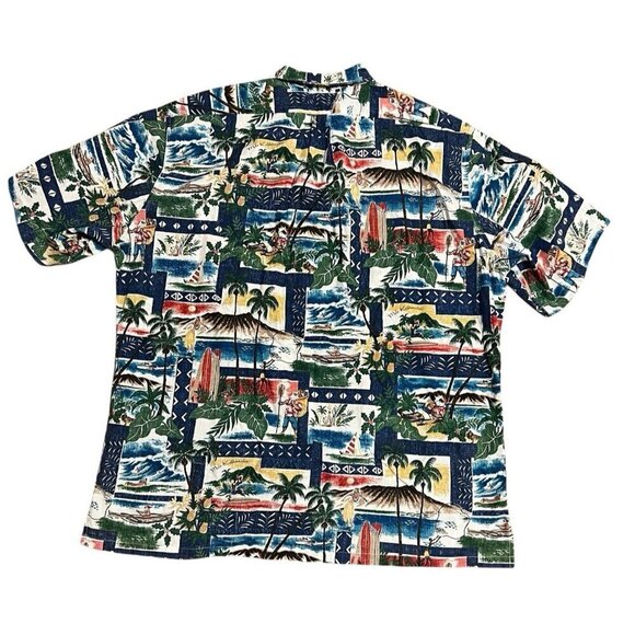 Reyn Spooner Mele Kalikimaka Christmas Hawaiian Shirt Size 3XL Cotton Blend - Picture 3 of 9